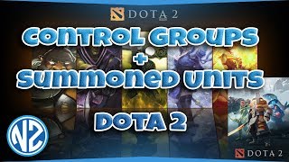 Use Control Groups in Dota 2 to Control Multiple Units