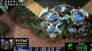 Jjakji vs Hurricane (TvP) G1 - ZOTAC Season Finals