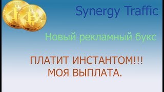Synergy Traffic  ПЛАТИТ ИНСТАНТОМ!!! Моя выплата.