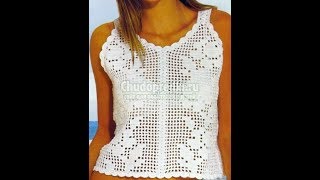 Кофточки Крючком для Женщин - Филейное Вязание - 2019 / Sweatshirts for Women