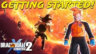 Earthling Character Creation | Opening Cutscene | Dragon Ball Xenoverse 2 Human Playthrough