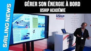 Gérer son énergie à bord - Uship Académie