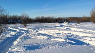 Покатушки на снежиках 25.01.2015
