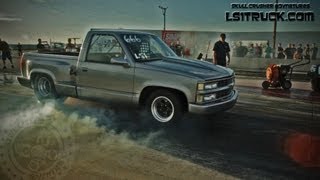 FARMTRUC NELSON 8's Twin Turbo LS1 Truck @ LS1TRUCK.COM SHOOT OUT 2013: