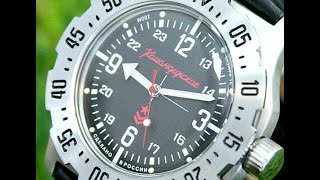 Men's Russian VOSTOK Komandirskie K-35 # 350515 MILITARY WATCH