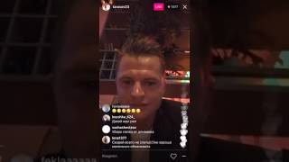 Дмитрий Тарасов на Армянском в прямом эфире Instagram 11.03.2017