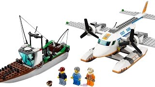 ОБЗОР LEGO City  Самолёт береговой охраны.