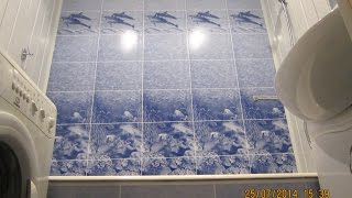 Дизайн и ремонт ванной комнаты и туалета пластиком