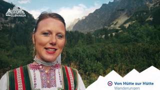 Wandern in  der Hohen Tatra Slowakei