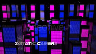 VJ LOOPS - 3D City Equalizers 3-Pack