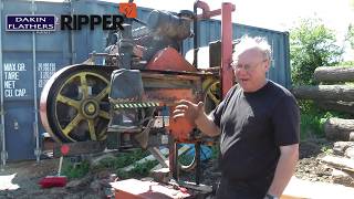 Як замінити стрічкове полотно для пилорам Ripper37 на верстаті  Wood Mizer