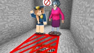 KORKUNÇ ÖĞRETMEN KIZ POLİSİ GÖRÜNMEZ TUZAĞA ATTI! ? - Minecraft