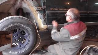 Замена порогов на Grand Cherokee