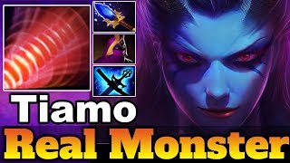 Tiamo [Queen Of Pain] Real Monster Midlane 1st Scepter 7.22 Dota 2