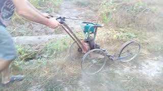косилка из бензопилы самодельная A self-made mower