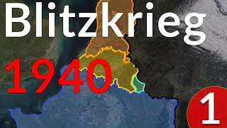 How did Germany defeat France in 1940? Part 1 (Historigraph 1)