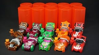 仮面ライダー ドライブ ガシャポンシフトカー01 メッキエンジンver. との比較 Kamen Rider Drive Gashapon Shift Car 01