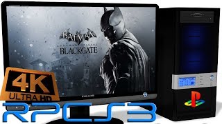 RPCS3 0.0.4 PS3 Emulator - Batman: Arkham Origins Blackgate (4K UpScale) LLVM Vulkan (Auto LLE) #7