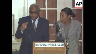 USA: CONGOLESE PRESIDENT LISSOUBA BLAMES COUP ON LIBYA & ANGOLA