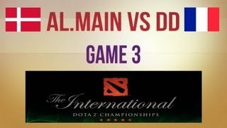 aL.Main vs DD g.3 Round 1 Winners Final TI3 Western Qualifier (feat. Kozadereza)