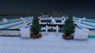 3DXChat . Music Dance Club Winter Cloud.
