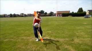 Street Magic | Levitating Football Illusion | Bristol Magician