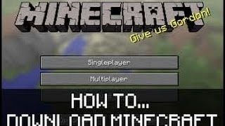 How to Download Minecraft Mac/Pc/Linux