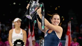 Dominika Cibulkova vs Angelique Kerber | 2016 WTA Finals Singapore Final Highlights