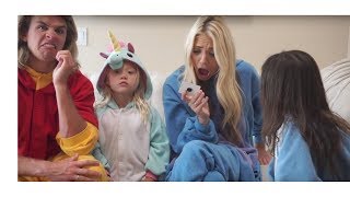 Everleigh Soutas and Ava Foley do the Bean Bozooled Challenge with Savannah Soutas and Cole LaBrant