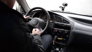 Daewoo/Chevrolet/ZAZ Lanos установка панели приборов с тахометром
