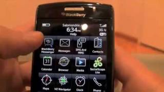 Blackberry Storm 2 (9550) OS 5.0.0.287