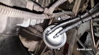 Установка 2х микронного дополнительного фильтра на Ford Transit 2.4 TDCi
