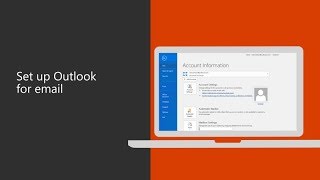 Set up Microsoft Outlook 2016 for your business email