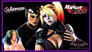HARLEY IS MY BABY!!! ! BATMAN ARKHAM KNIGHT HARLEY QUINN & CATWOMAN DLC GAMEPLAY!!!