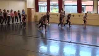 Talentenklas JDYT 10-14 jaar, Afro Jazz o.l.v. Regilio Sedoc.