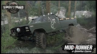 Spintires: MudRunner - BASHING FORD F150 OFFROAD IN THE FOREST