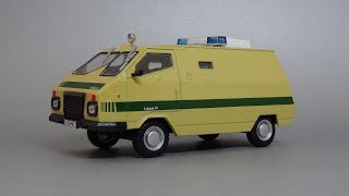 РАФ-Лаббе Инкассация СССР ("Автомобиль на службе" Журнальная серия, Выпуск №43) 1/43 ДеАгостини