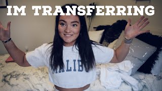 IM TRANSFERRING COLLEGES | chloe trca