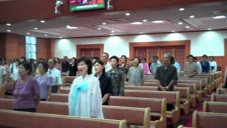 DPRK - Music in a Christian Church