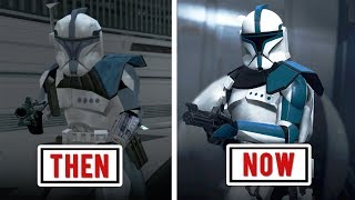 STAR WARS BATTLFRONT COMPARISON - Phase 1 Clone Troopers | Then vs Now (2004 vs 2005 vs 2018)
