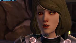 SWtOR The Nathema Conspiracy LS Trooper/Theron Romance (all cutscenes)