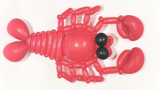 Лобстер, Омар из шаров / Lobster from balloons.Твистинг