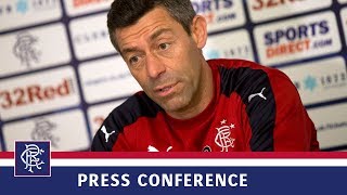 PRESS CONFERENCE | Pedro Caixinha | 17 Aug 2017