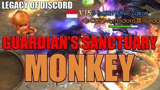 Legacy of Discord: BUG? Monkey in Guardian's Sanctuary
