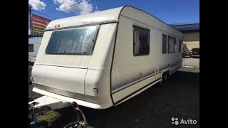 Обзор каравана, прицепа-дачи, автодома, жилого прицепа Adria 750