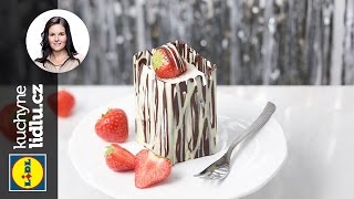 Lehké jahodové řezy - Markéta Krajčovičová - RECEPTY KUCHYNE LIDLU