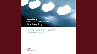 Lutoslawski : Concerto for Orchestra : II Cappricio notturno e Arioso (Vivace)