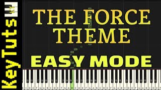 Learn to Play The Force Theme from Star Wars - Easy Mode