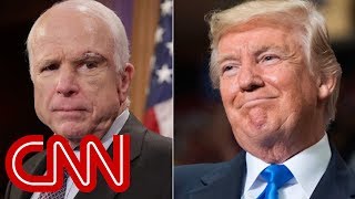 Trump won't be invited to John McCain's funeral, source says