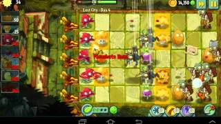 Plants vs. Zombies 2 Lost City Day 4